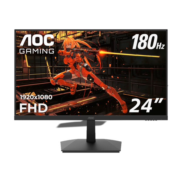 AOC Monitor de 24 pulgadas 180 hz 1 ms, 1920 x 1080